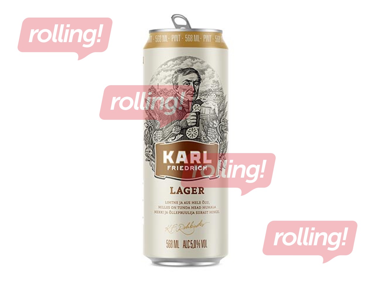 EE Õlu Saku Karl Friedrich hele 5% 56,8cl 