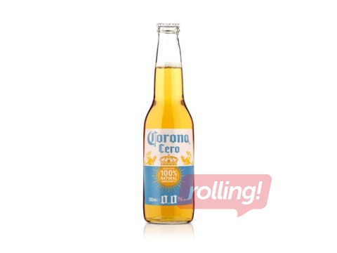 Alkoholivaba õlu CORONA Cero, 0%, klaaspudelis, 0.33l (pant tagastatav)