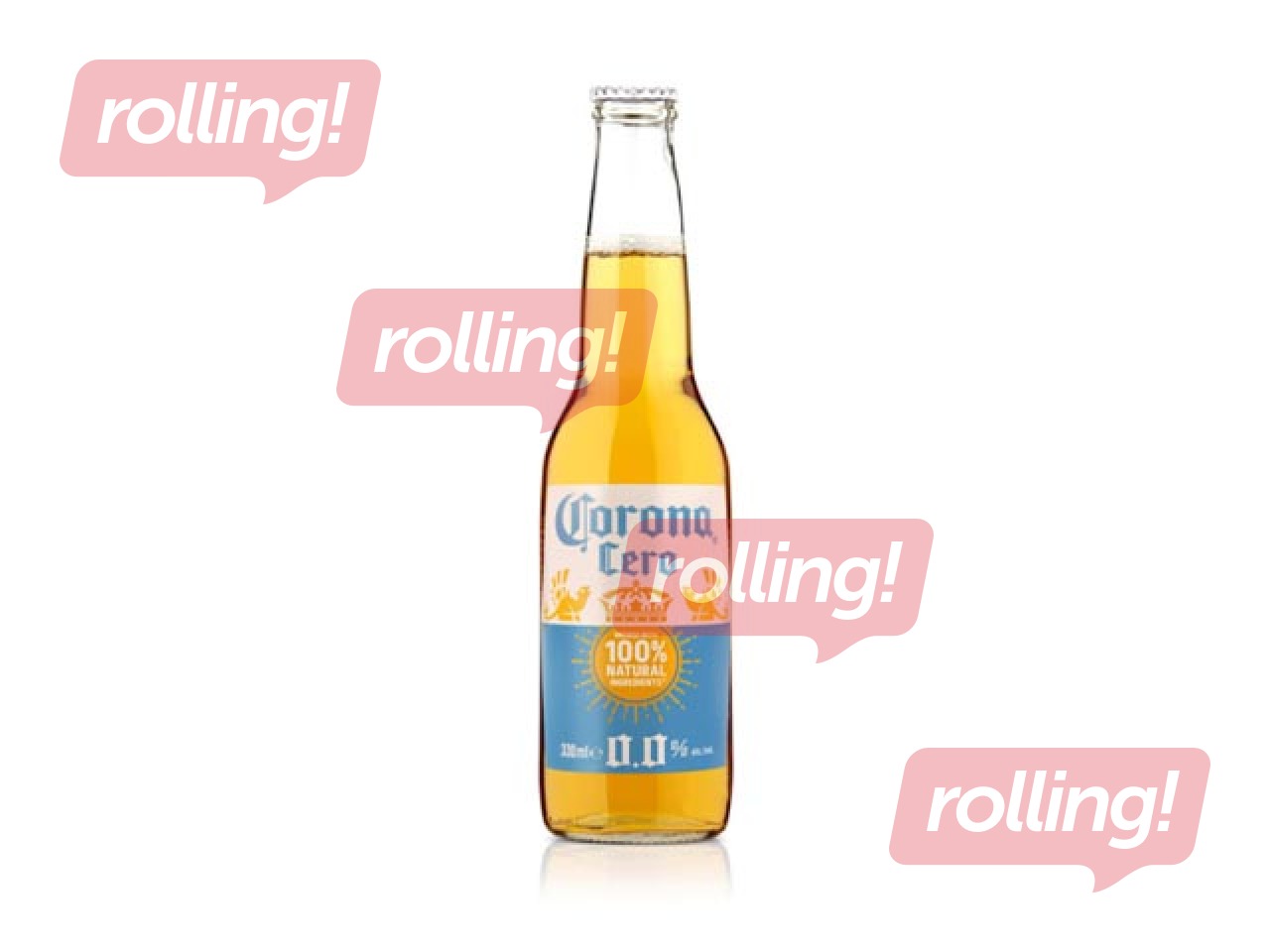 Alkoholivaba õlu CORONA Cero, 0%, klaaspudelis, 0.33l (pant tagastatav)