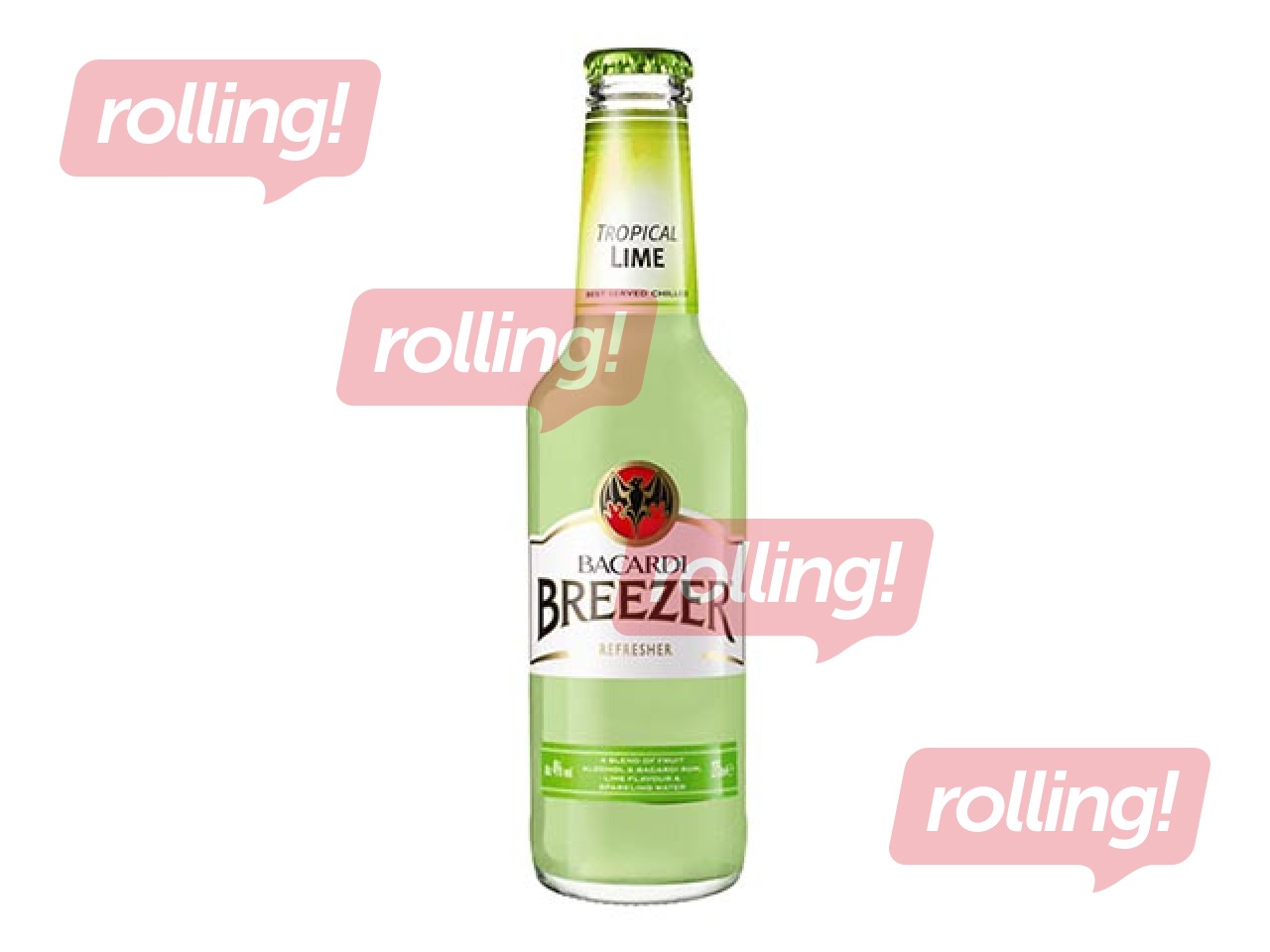 Cocktail Bacardi Breezer Lime, 4%, 0.275ml