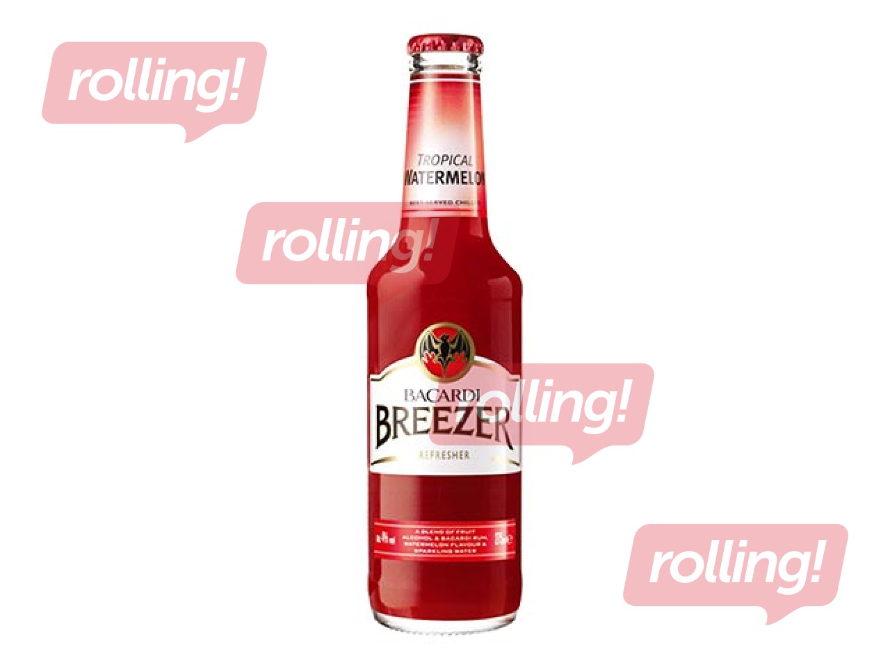 Cocktail Bacardi Breezer Watermelon, 4%, 0.275ml