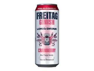 Alkoholivaba kokteil Johan Freitag Ginish Long Drink, jõhvika, 500ml (pandipakend sisaldub hinnas)