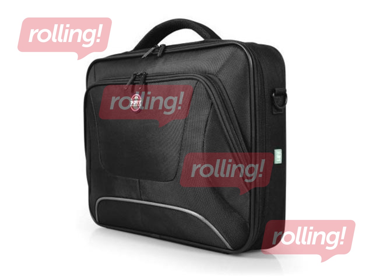 Laptop Bag Port, Eco Courchevel, Black