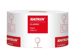 Туалетная бумага Katrin Classic Gigant S2, 12 рулона, 2 слоя, белая