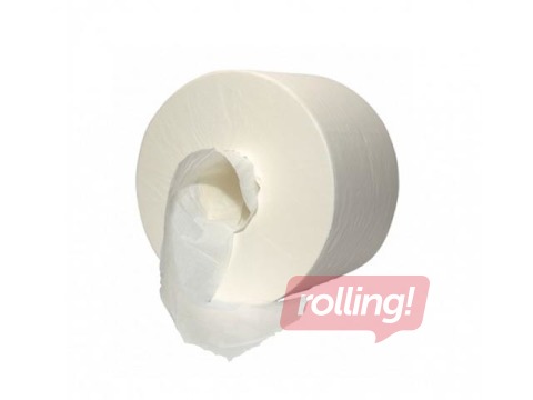 Туалетная бумага JUMBO Smart One Centerfeed 180m, 818 листов, 6 рулонов, 2 слоя, белая