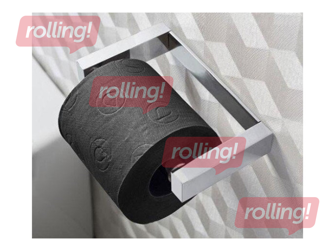 Tualettpaber Renova, 6 rulli,, 3 kihti, must