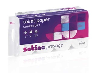 Toilet paper Satino Prestige, 3 layers, 64 rolls