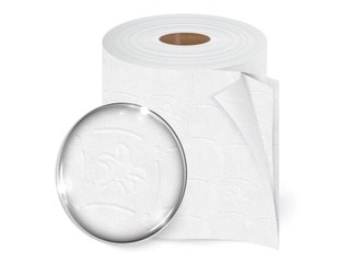 Tualettpaber Amoos, T4, 18 rulli, 3 kihti, valge