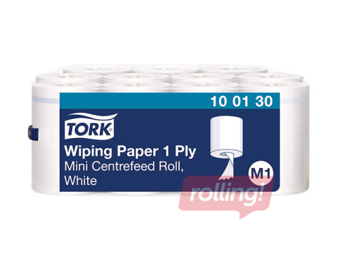Paberrätikud Tork Advanced Mini M1, 1 kiht, valge, 120m, 11 rulli +KAMPAANIA Osta Tork paberrätiku