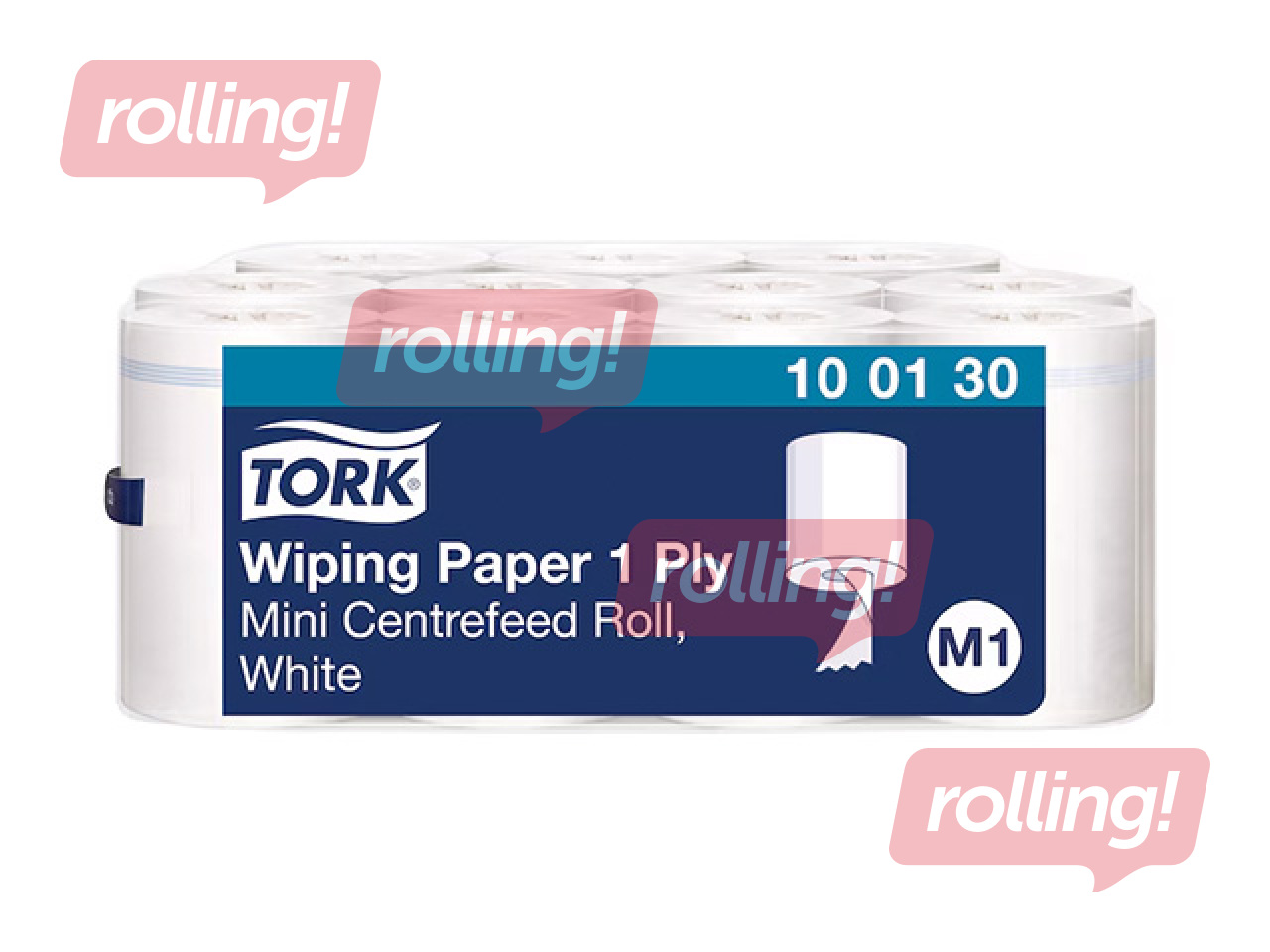 Paberrätikud Tork Advanced Mini M1, 1 kiht, valge, 120m, 11 rulli +KAMPAANIA Osta Tork paberrätiku