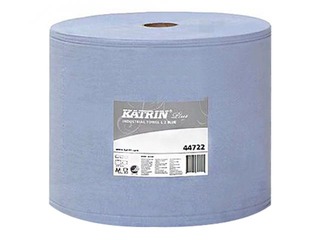 Industrial paper Katrin Plus L2, 2 rolls, 2 layers, blue