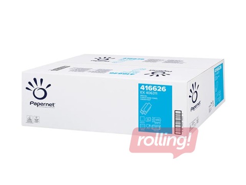 Листовые полотенца Papernet Z, 20 пач., 2 сл., белые
