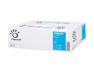 Paper towel in sheets Papernet Z, 20 packs, 2 layers,  white