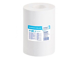 Paberrätikud Grite Super 90 südamikuta, 1 rull, 1 kiht, valge