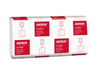 EE Paberrätik lehtedena Katrin Classic One Stop M2, 2 kihti, valge