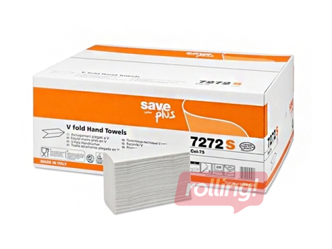 Lehtpaberrätikud Celtex Save Plus V (laius 10,5cm), 2-kih, valge