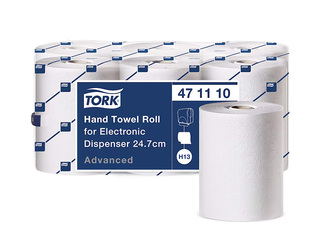Paberrätikud Tork, H13, elektroonilisele dosaatorile, 2-kihilised, 143m, 6 rulli