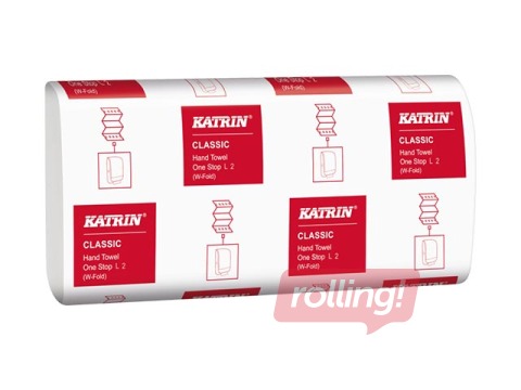 Paberrätikud lehtedena Katrin Classic One Stop L2, 21 Pakk, 2-kihiline