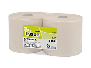 Industriālais papīrs Celtex E-Tissue L, 2 slāņi, nebalināts, 240m, 2 ruļļi