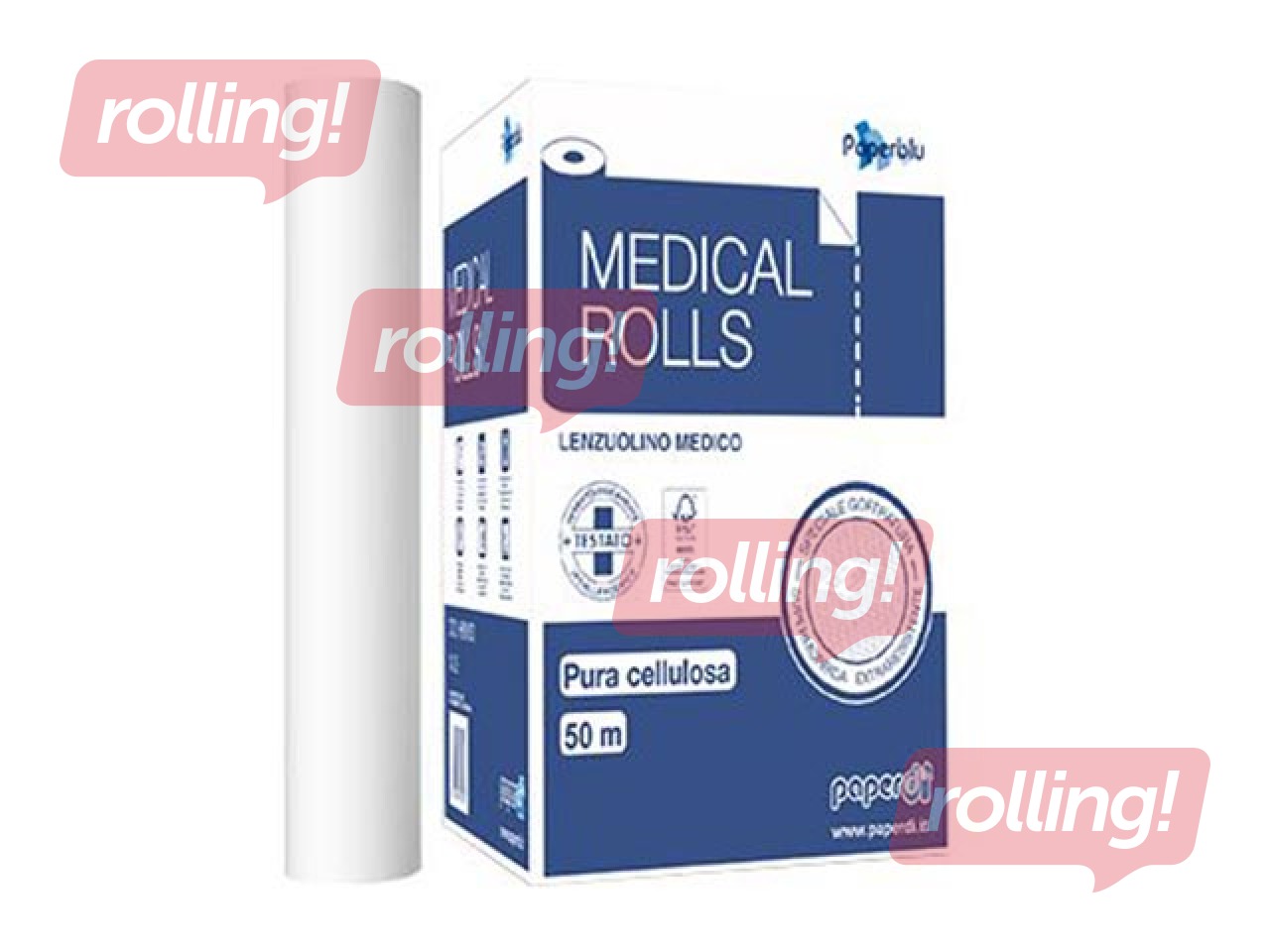 Sanitaarkate, 2 kihti, 50m, 135 lehte, 13x60cm, 9 rulli