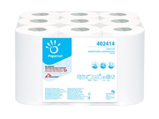 Paper towels Papernet Oversoft  Mini 150, 9 rolls, 2 layers, white