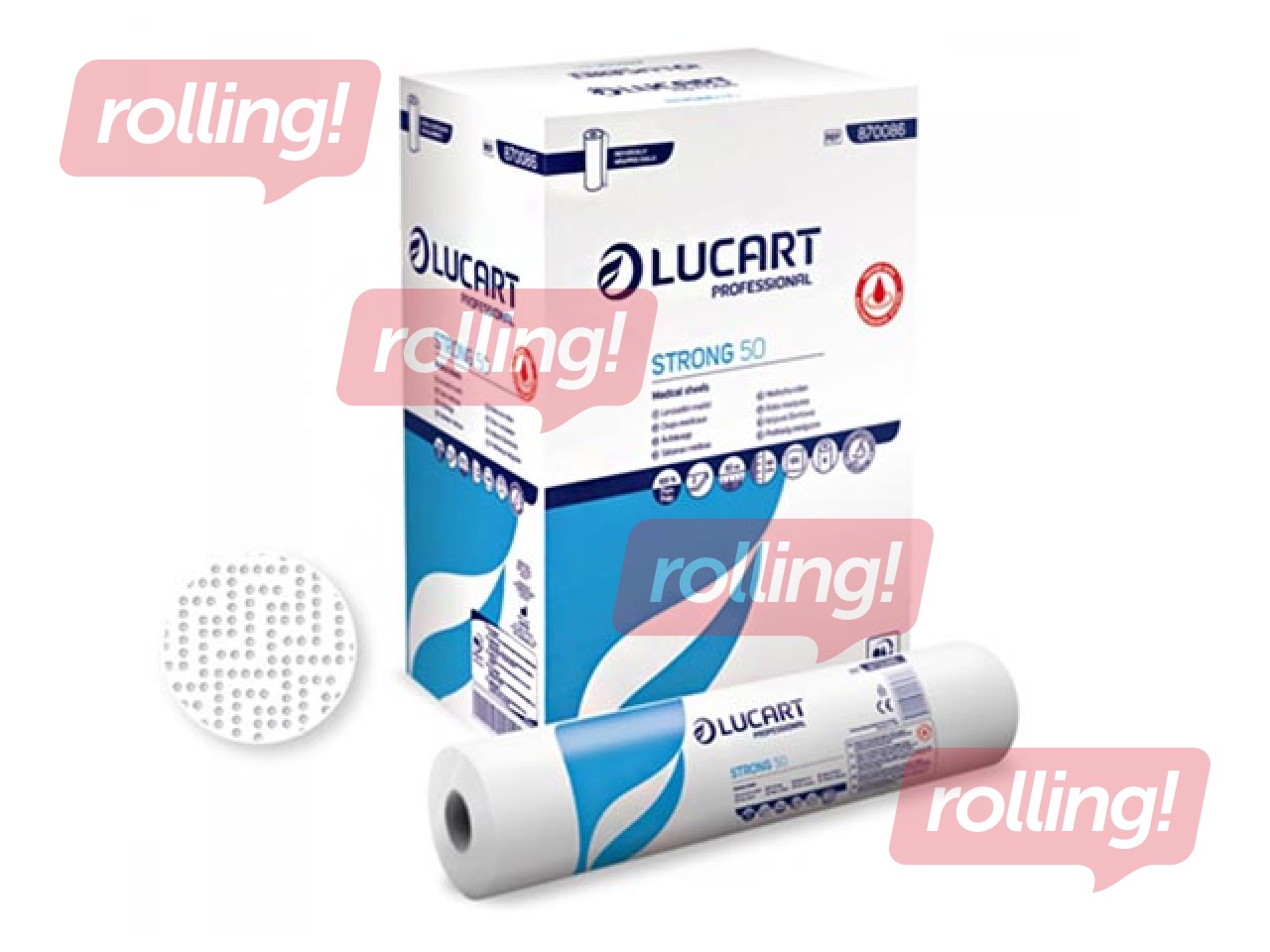 Гигиеническое покрытие Lucart STRONG 50, 37 x 50  см, 135 листов, 50 м, 2 слоя