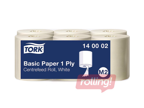 Paberrätikud Tork Basic, M2, 1-kihilised, 280m, 6 rulli