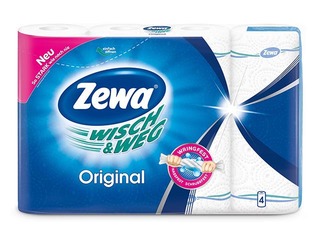 Papīra dvieļi Zewa Wisch & Weg Original, 4ruļļi