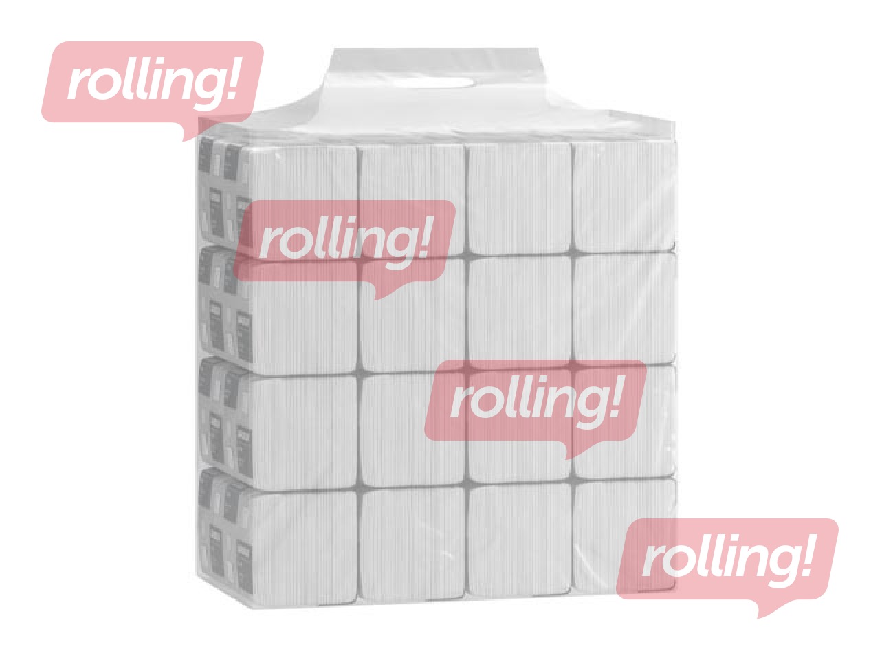 Paberrätikud lehtedena Katrin Plus C-Fold 2, valge, 2 kihti, 16 kotikest 