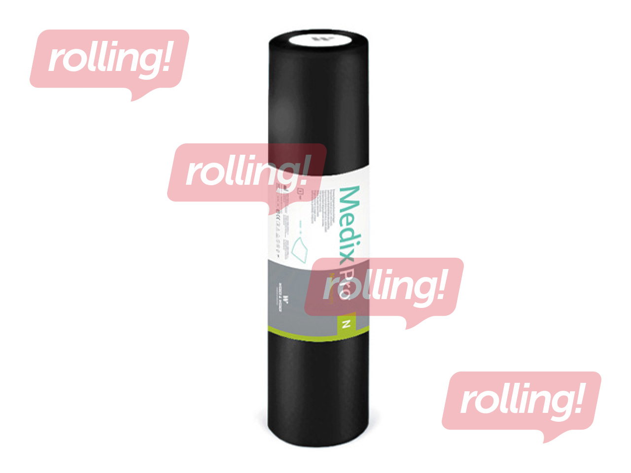 Sanitārais pārklājs MedixPro, melns, 70x50cm, 100 loksnes, 50m