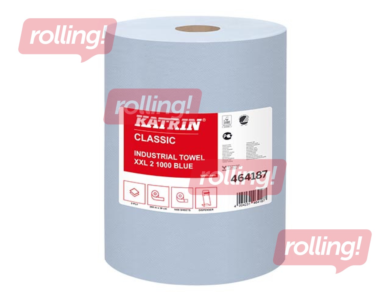 Katrin Classic tööstuslik käterätik XXL2 sinine, lamineeritud