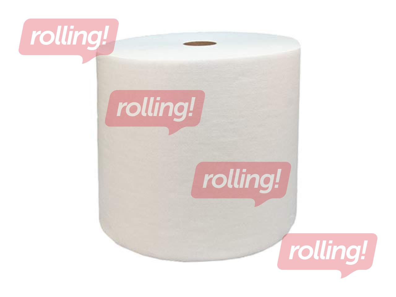 Tööstuslik paberrätik rullides Cleanline, 1 rull, 1000 m, 1 kiht, valge