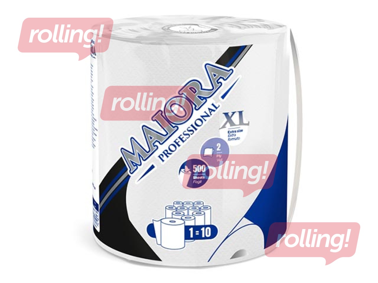 Paberrätikud Celtex Maiora, valge, 99 m, 2-kihiline, 1 rulll