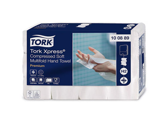 Paper towels Tork Xpress Premium H2, 12 packs, 2 ply, white