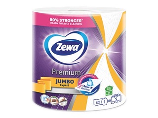 Бумажное полотенце Zewa Jumbo, 1 рулон, 3 слоя, 230 листов