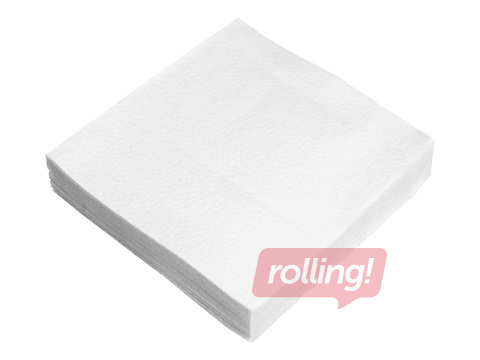 Salvrätikud, Lenek, 33x33cm, 1 kiht, valged, 100 tk