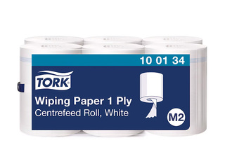 Paberirätikud rullides Tork Centerfeed, M2, 1 kiht, 275m, 6 rulli