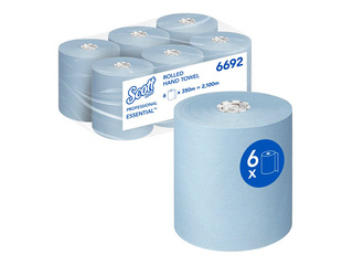 Paberrätikud SCOTT MAX, Airflex, 1-kihilised, 350m, 6 rulli