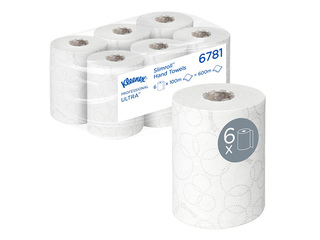 Paberrätikud Kleenex, Ultra Slimroll, 2-kihilised, 100m, 6 rulli