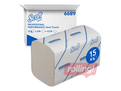 Paberrätikud Scott, Control Airflex, 304 lehte, 1-kihilised, 15 pakki