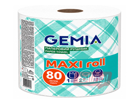 Paberrätikud Gemia Maxi, 2 kihti, 1 rull