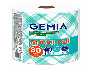 Paberrätikud Gemia Maxi, 2 kihti, 1 rull