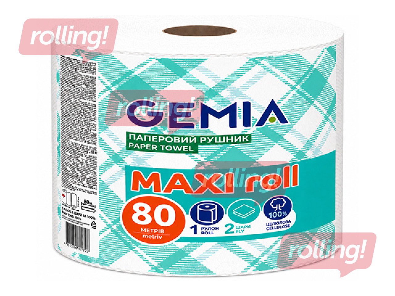 Paberrätikud Gemia Maxi, 2 kihti, 1 rull