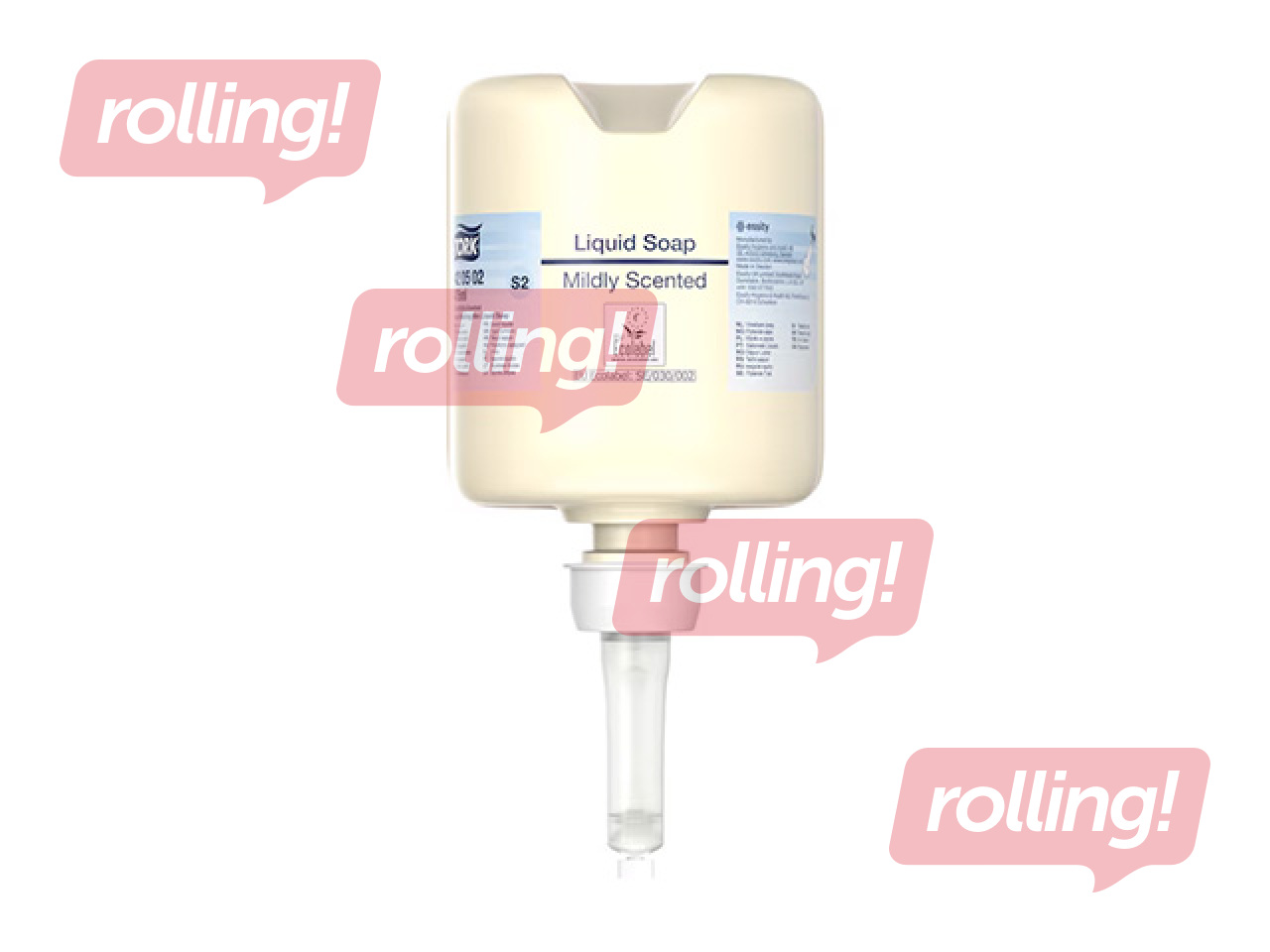 Vedelseep Tork Premium Mini Mild S2, kollane, 475ml