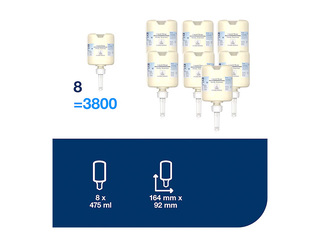 Vedelseep Tork Premium Mini Mild S2, kollane, 475ml