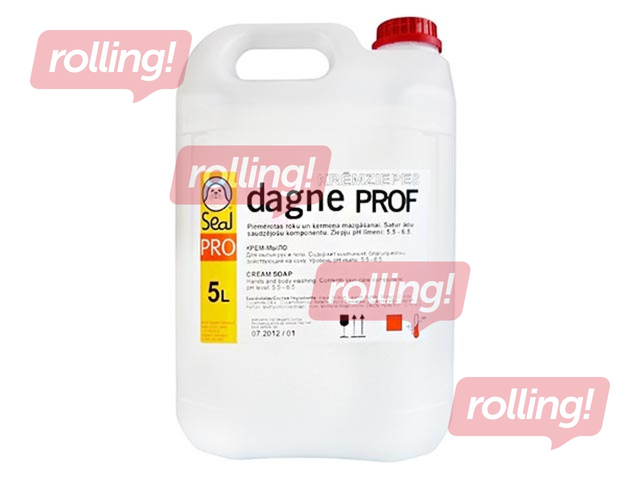 Liquid cream soap Seal Dagne, 5 l