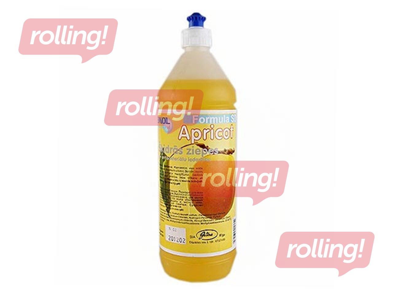 Vedelseep Ewol Formula Apricot SD, antibakteriaalne, 1l