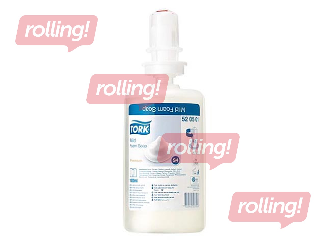 Мыло-пена Tork Mild Foam Soap S4, 1л