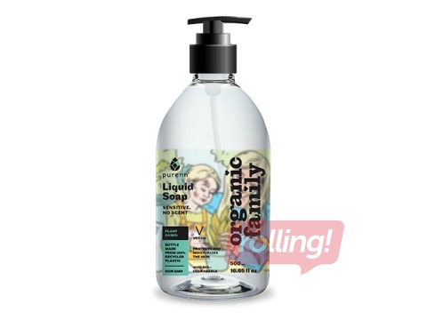 Vedelseep PURENN aloe vera ja saialille ekstraktiga, ökoloogiline, 500ml