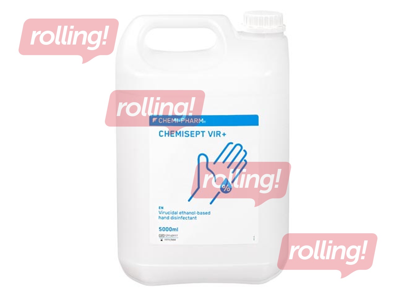 Käte antiseptik CHEMISEPT VIR+, 5 l